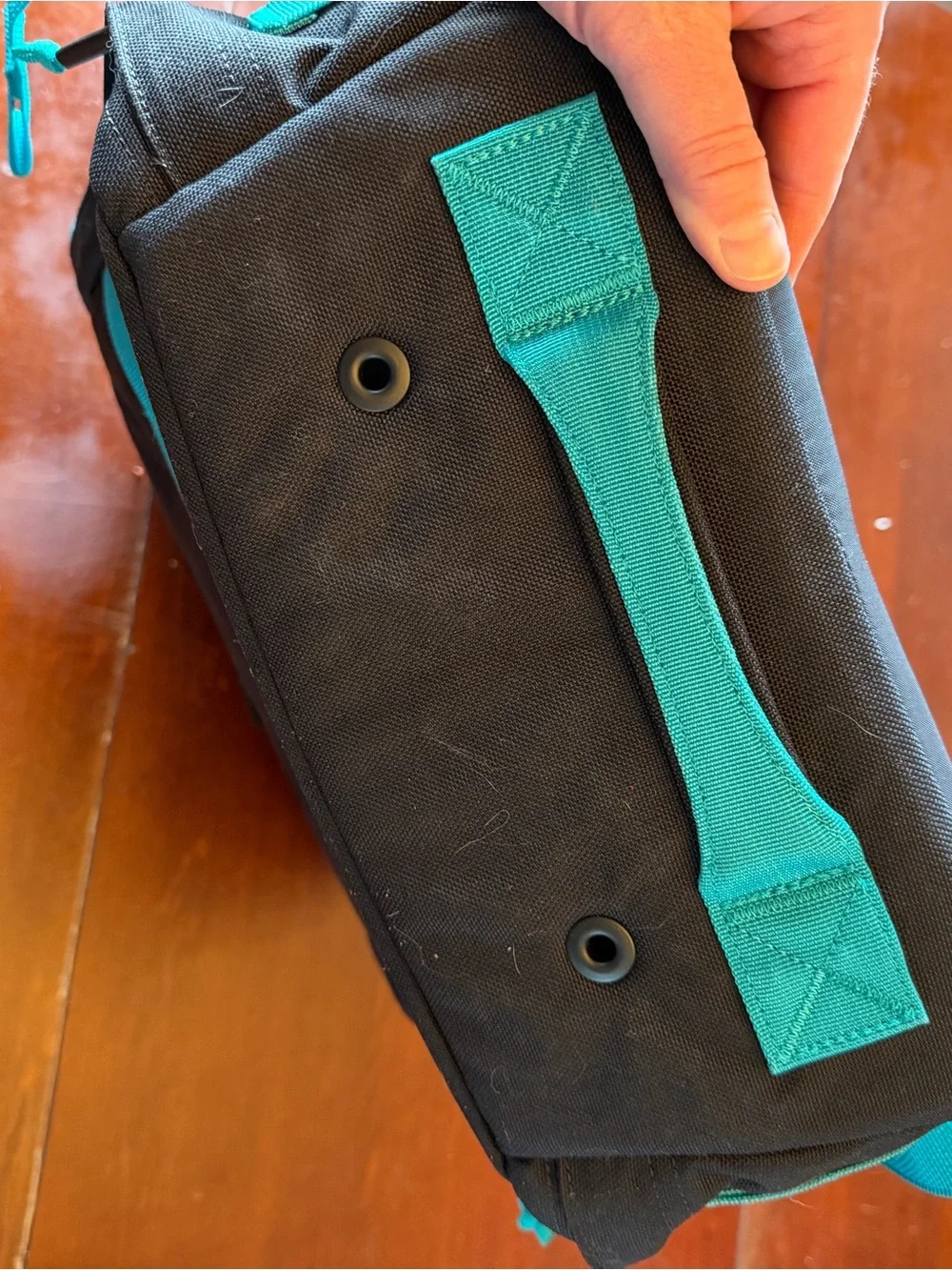 GORUCK 20L Rucker Black and Teal